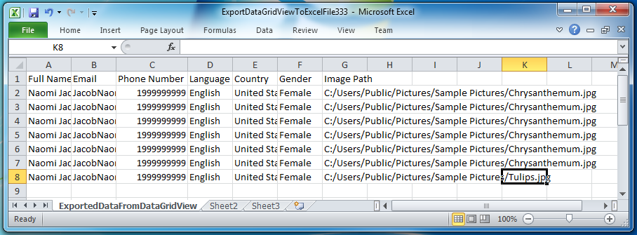 How To Export Datagridview To Excel In C Sharp Maurice Muteti 34648 Hot Sex Picture 6344