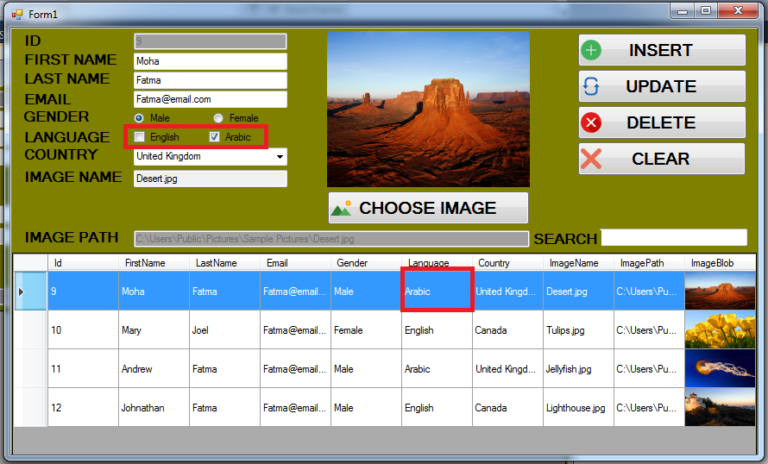 C SHARP AND MYSQL DATABASE CRUD TUTORIAL 46 How To Display Selected Row 