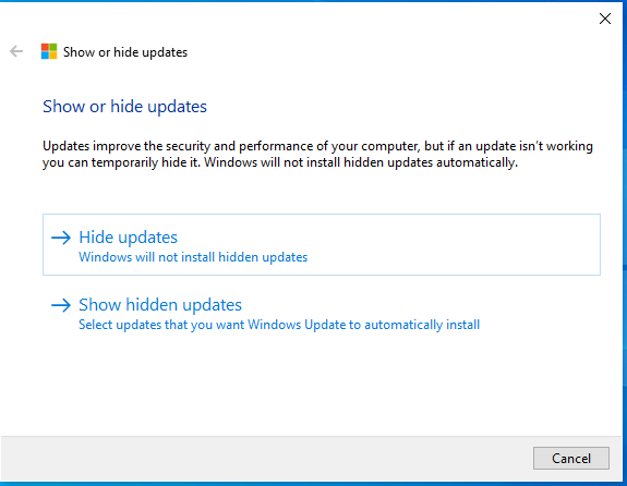 How To Prevent Or Stop A Specific Update From Downloading Installing In Windows 10 Automatically - Hide Updates