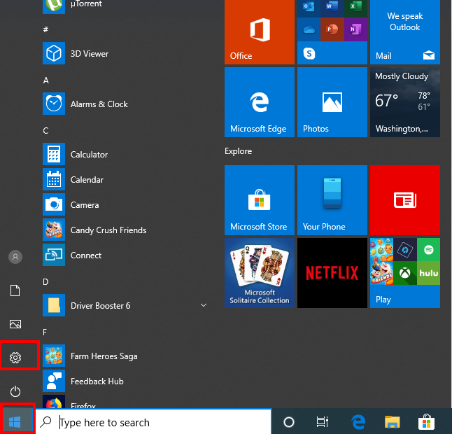 How To Uninstall Windows 10 Updates - Start Menu