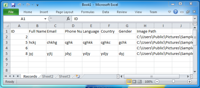 Exporting Datagridview to Excel in C Sharp
